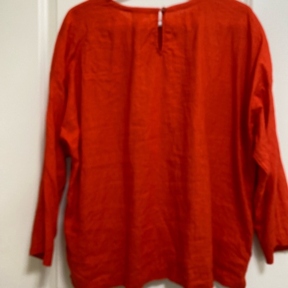 Eileen Fisher Linen top - Picture 2 of 9